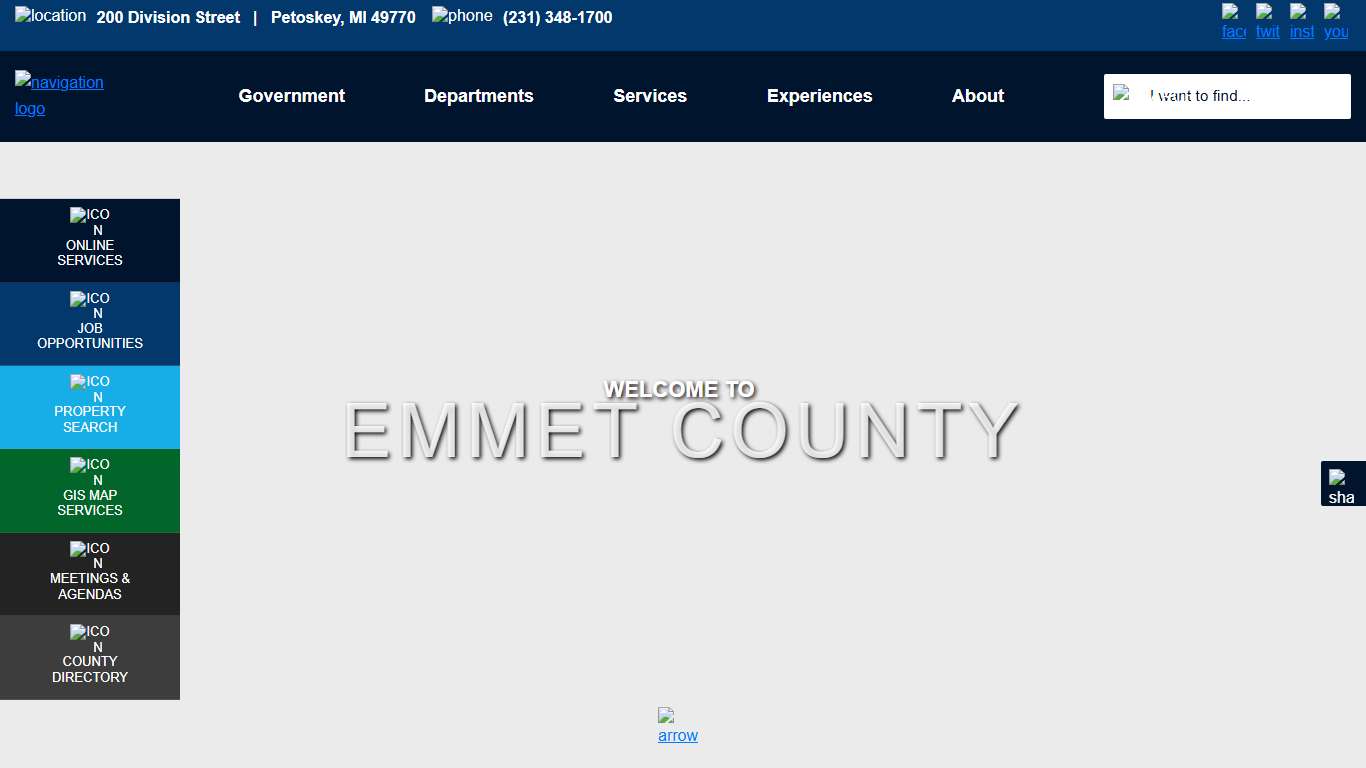 Emmet County, MI Official Government Homepage